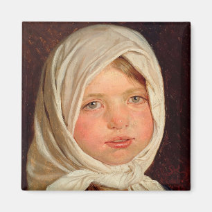 Imán Peder Severin Kroyer - Niña pequeña de Hornbaek