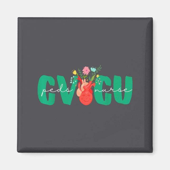 Imán Pediatric Cvicu Nurse Cardiovascular Intensive Car (Frente)