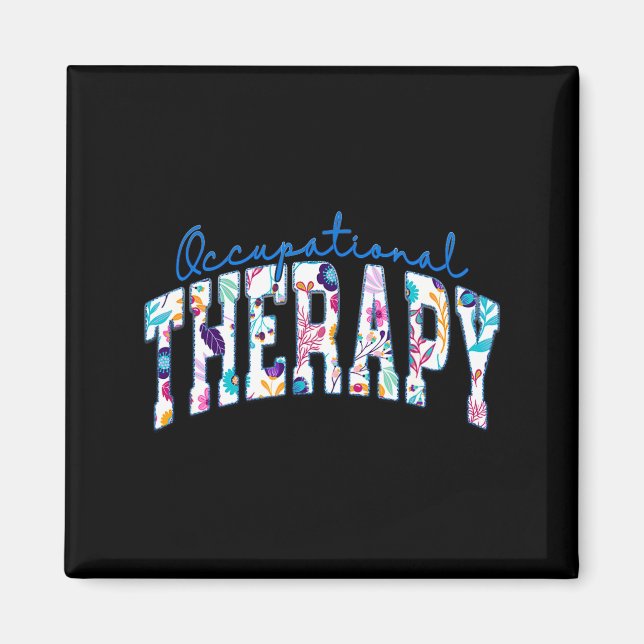 Imán Pediatric Occupational Therapy Therapist Ot Design (Frente)