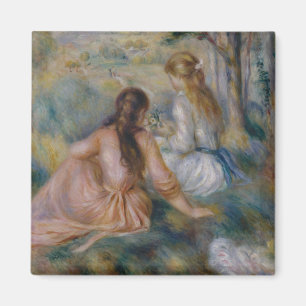 Imán Pedro Auguste Renoir el   en el prado