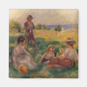 Imán Pedro un fiesta de Renoir el en el país en