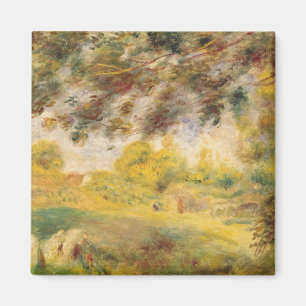 Imán Pedro un paisaje de la primavera de Renoir el