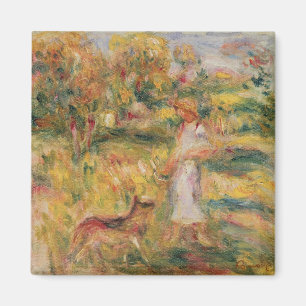 Imán Pedro un paisaje de Renoir el   con la esposa del