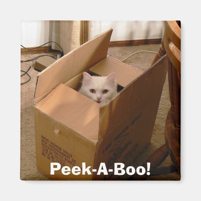 Imán ¡Peek-A-Boo! 2 (Frente)