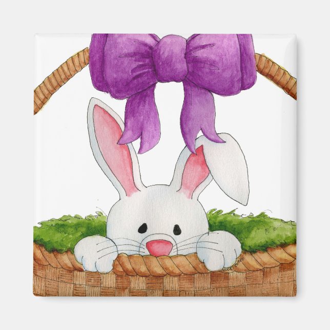 Imán Peek-a-Boo Bunny Magnet (Frente)