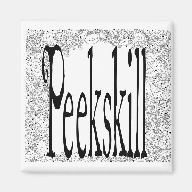 Imán Peekskill Magnet (Frente)