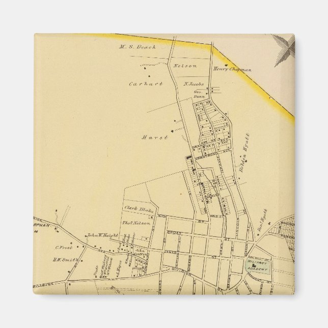 Imán Peekskill, NY (Frente)