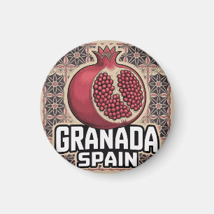 Imán Pegatina de Granada España