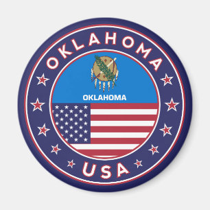 Imán Pegatina de Oklahoma, estuche de teléfono