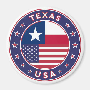 Imán Pegatina de Texas, estuche de teléfono, bolso de d