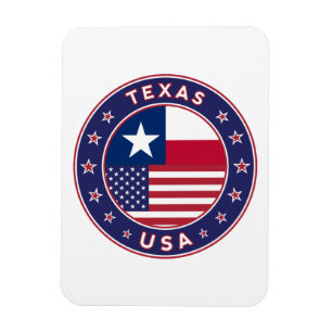 Imán Pegatina de Texas, estuche de teléfono, bolso de d