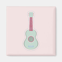 Imán pegatina de ukulele