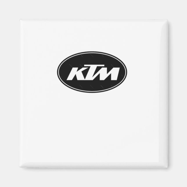 Imán Pegatina del logotipo de Ktm (Frente)