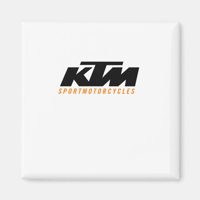 Imán Pegatina del logotipo de Ktm2  (Frente)
