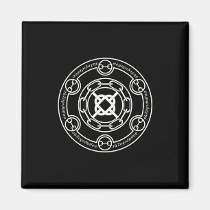 Imán Pegatina Magical Sigil (sello)13