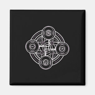 Imán Pegatina Magical Sigil (sello)18