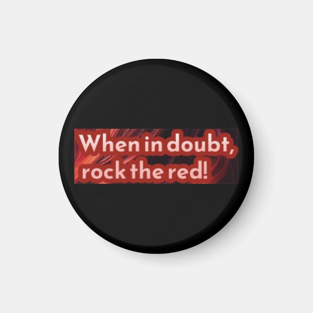 Imán Pegatina Redhead 4 (Frente)