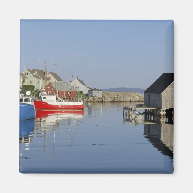 Imán Peggy's Cove, Nueva Escocia, Canadá (Frente)