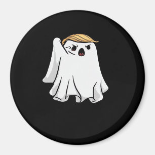 Imán Pelea divertida Trumpkin de Halloween