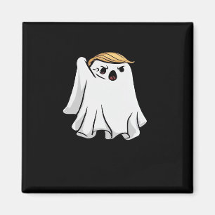 Imán Pelea divertida Trumpkin de Halloween