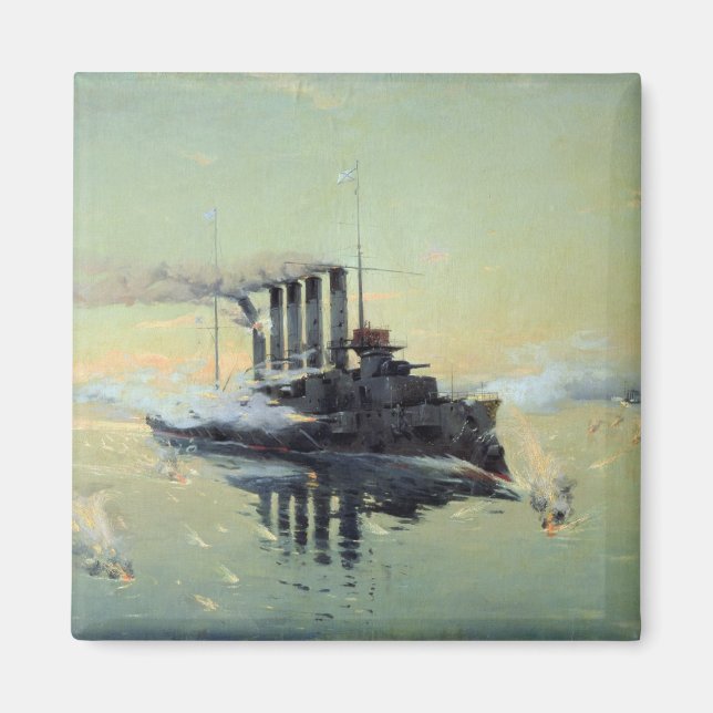 Imán Pelea en Cruiser Askold (Frente)