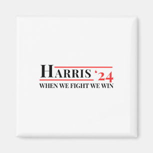 Imán Peleamos Ganamos Kamala 24 Harris 2024 Patriotic M