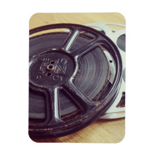 Imán Película de carrete de cine vintage