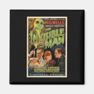 Imán Película de terror retro Monstruos Halloween