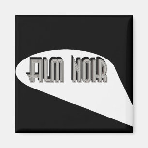 Imán Película Noir ~ Atrapada en el reflector