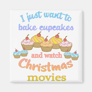Imán Películas y pasteles de navidades