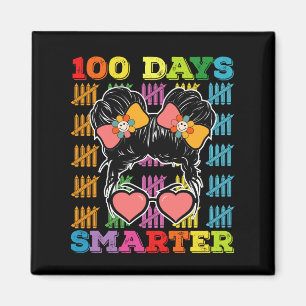 Imán Pelo Despeinado 100 Días Más Inteligente 100º Día