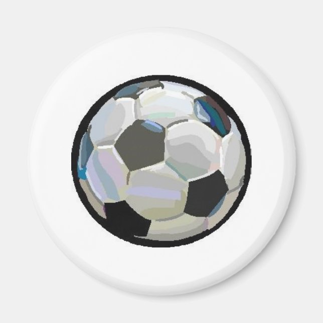 Imán pelota de fútbol (Frente)