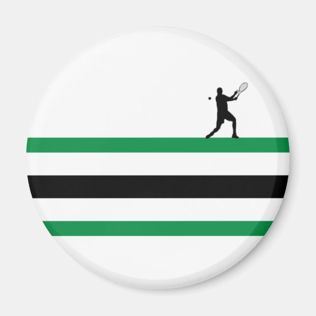 Imán pelota de tenis (Frente)