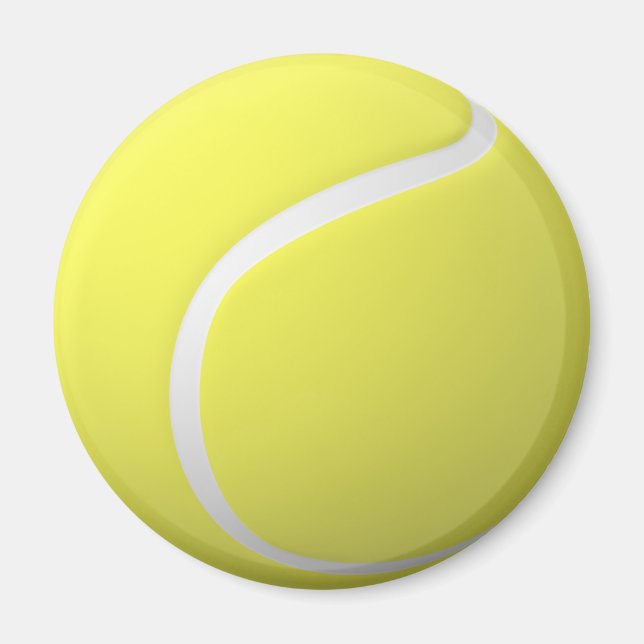 Imán pelota de tenis 3D (Frente)