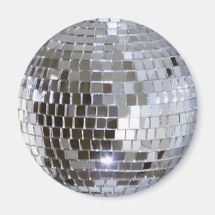 Imán Pelota disco espejada 1