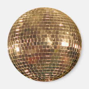 Imán Pelota disco espejada 2