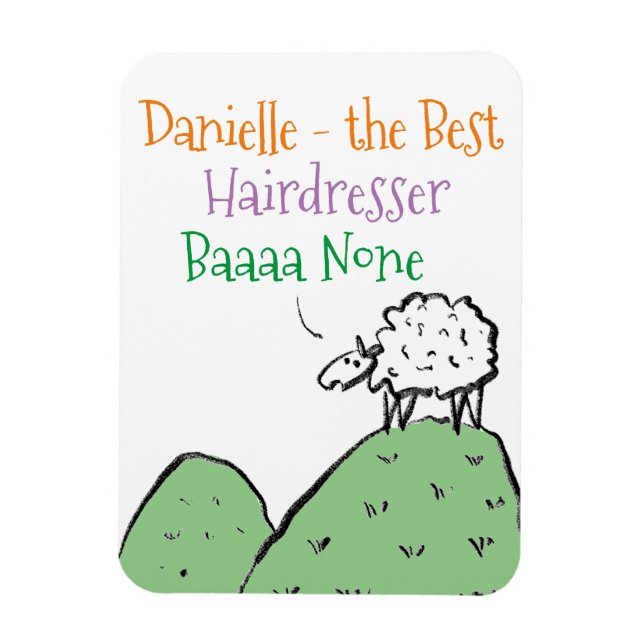 Imán Peluquería (Vertical)