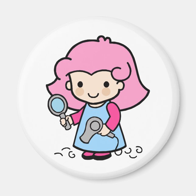 Imán Peluquería 2 (Frente)