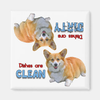 Imán Pembroke Corgi Perros Amantes Del Lavavajillas Mag