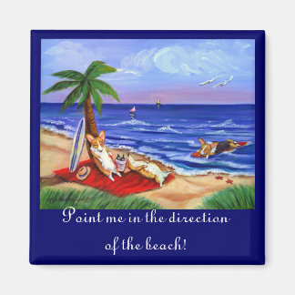 Imán Pembroke Welsh Corgi Magnets