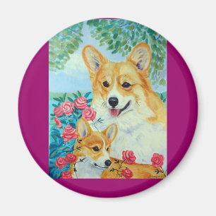 Imán Pembroke Welsh Corgi Magnets