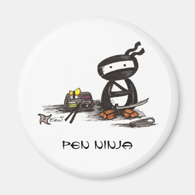 Imán Pen Ninja (Frente)