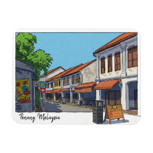 Imán Penang Malaysia Georgetown Personalizado