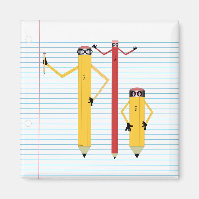 Imán Pencils Magnet (Frente)