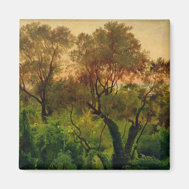 Imán Pendiente con olivos (Frente)