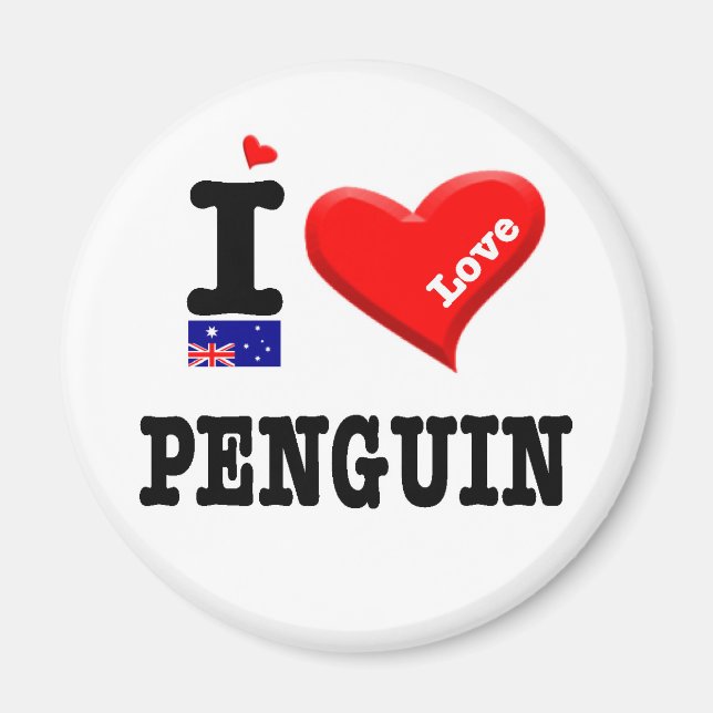 Imán PENGUIN - Amo (Frente)