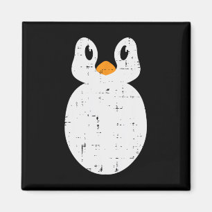 Imán Penguin Face Costume Cute Animal Hombres Mujeres N