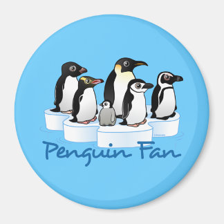 Imán Penguin Fan