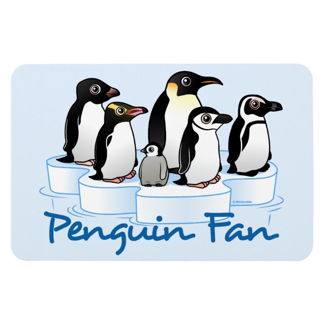 Imán Penguin Fan (Horizontal)