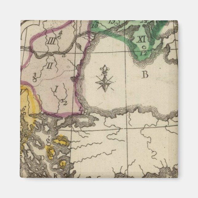 Imán Península balcánica 3 (Frente)